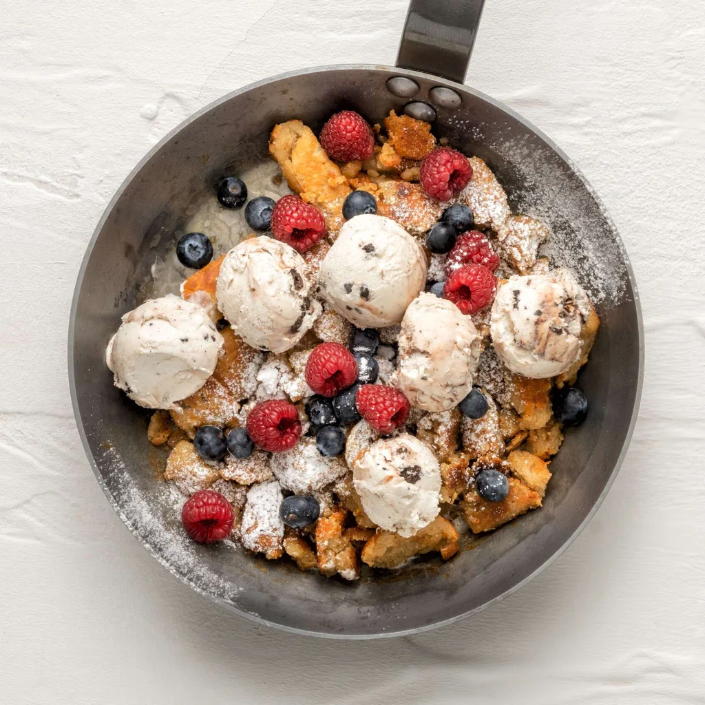 Kaiserschmarrn végan avec glace