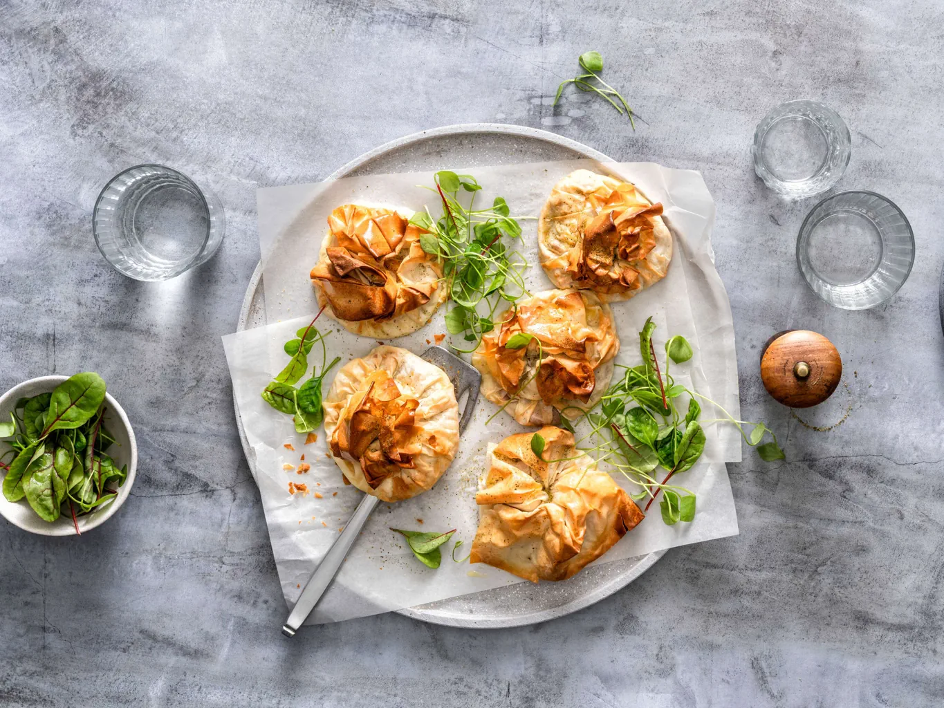 Aumônière farcie à l’œuf