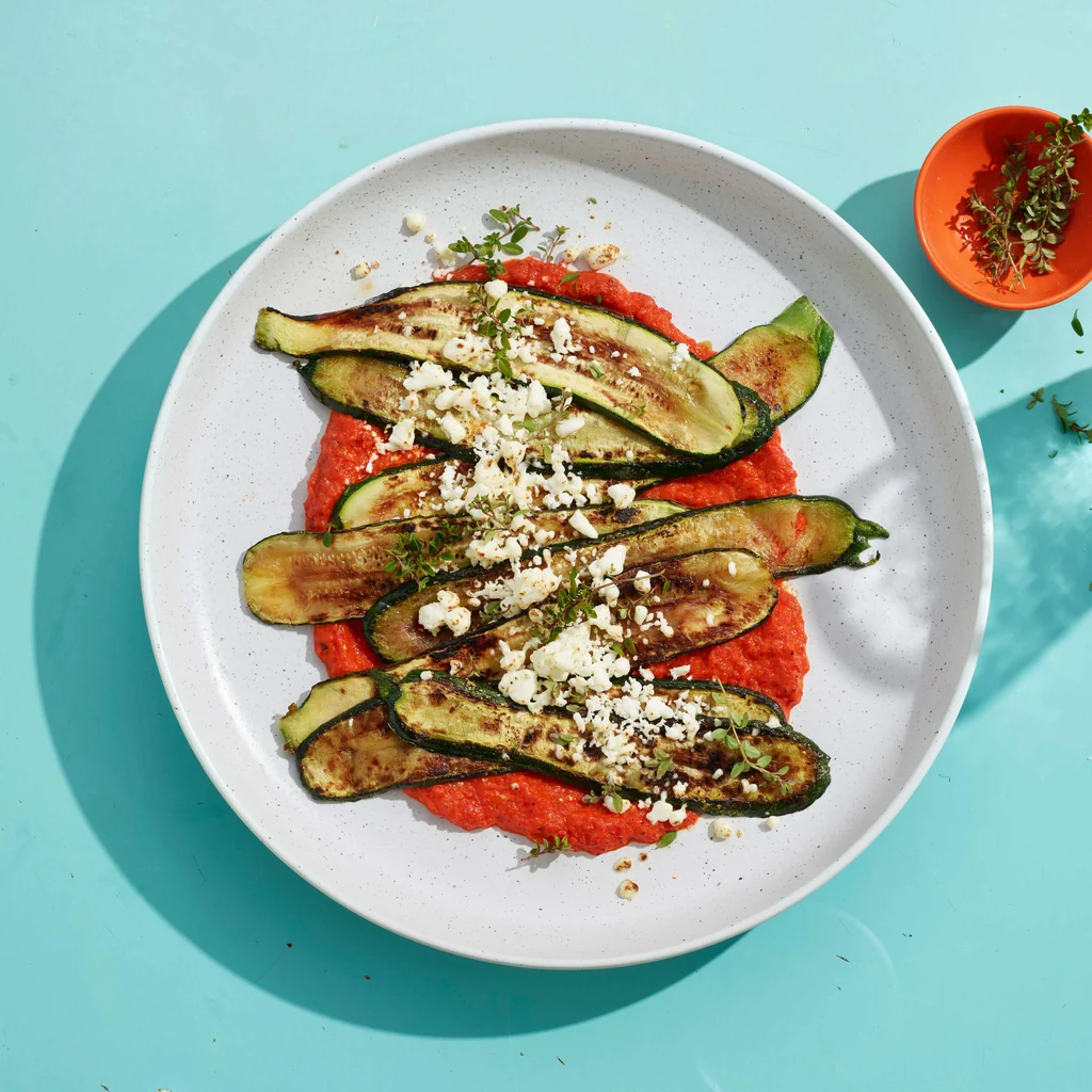 Courgettes gratinées au fromage