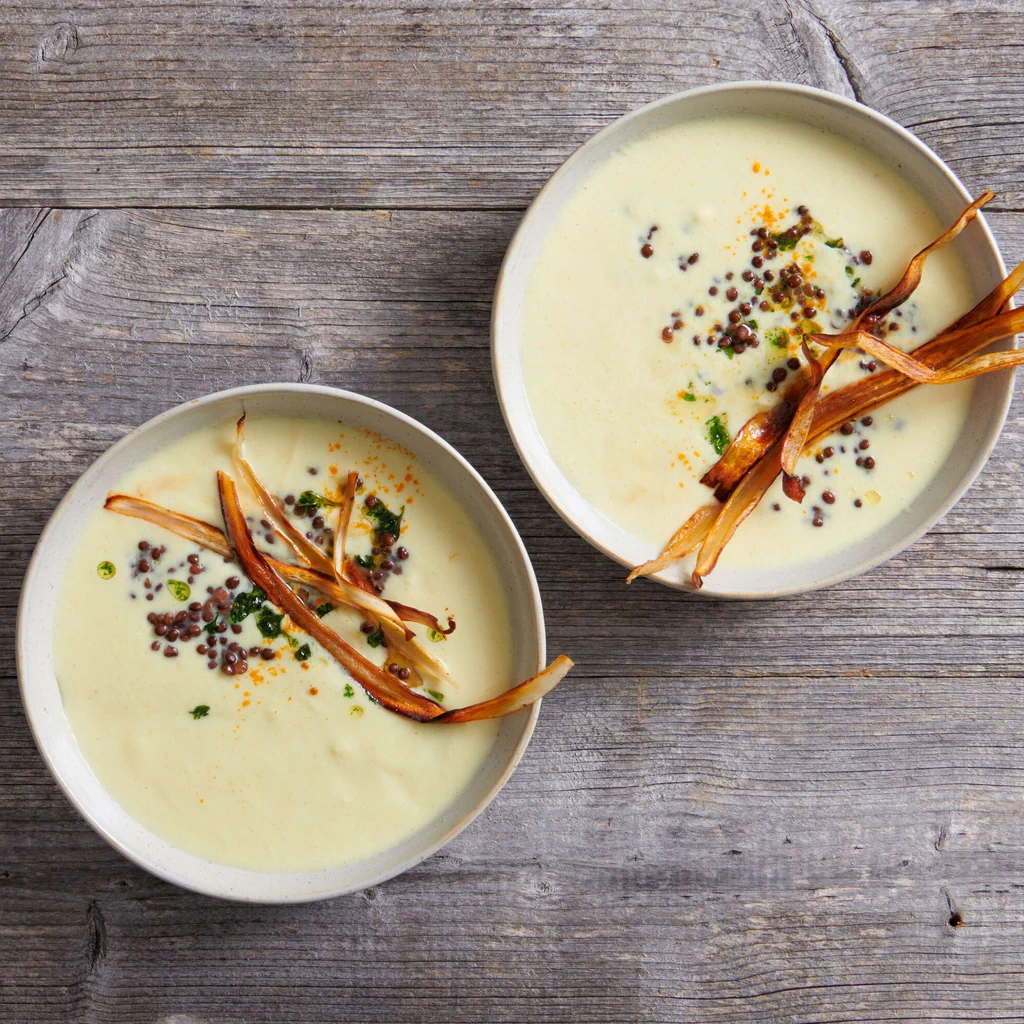Soupe de salsifis au yogourt