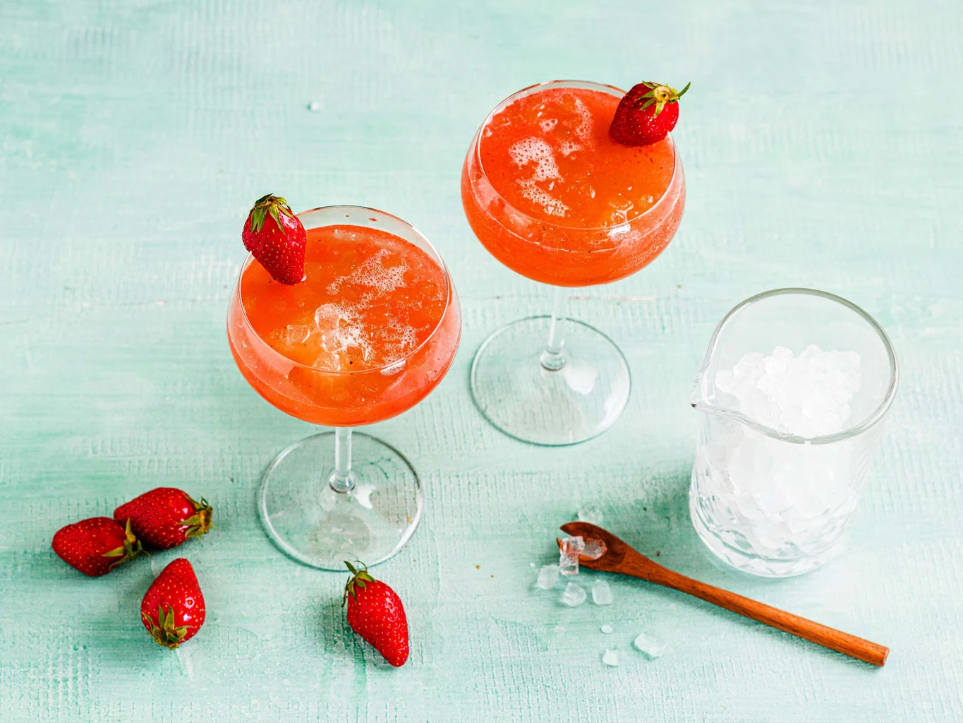 Mimosa analcolica alle fragole 