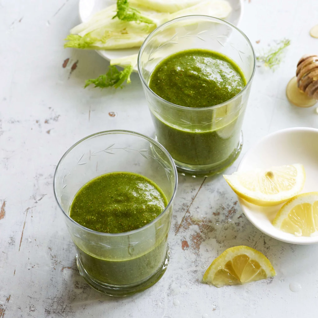 Smoothie vert au chia