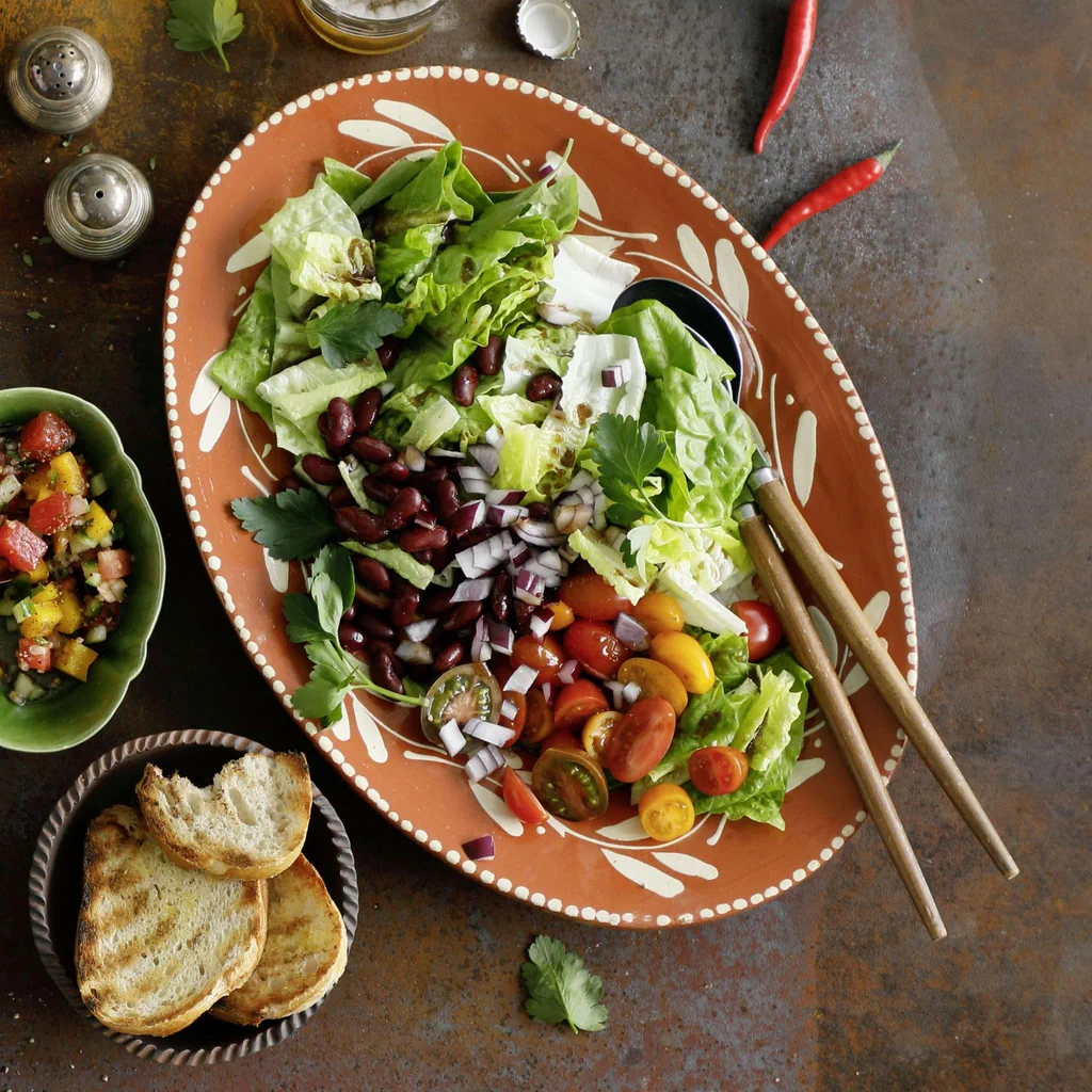 Bunter Lattichsalat