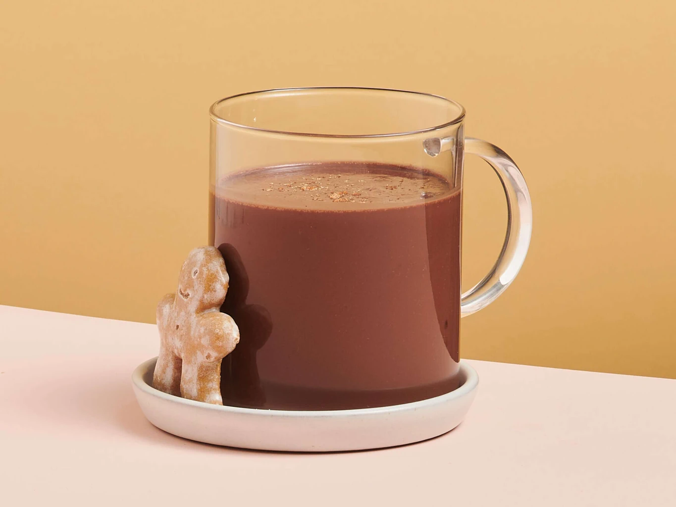Trinkschokolade mit Gewürzen