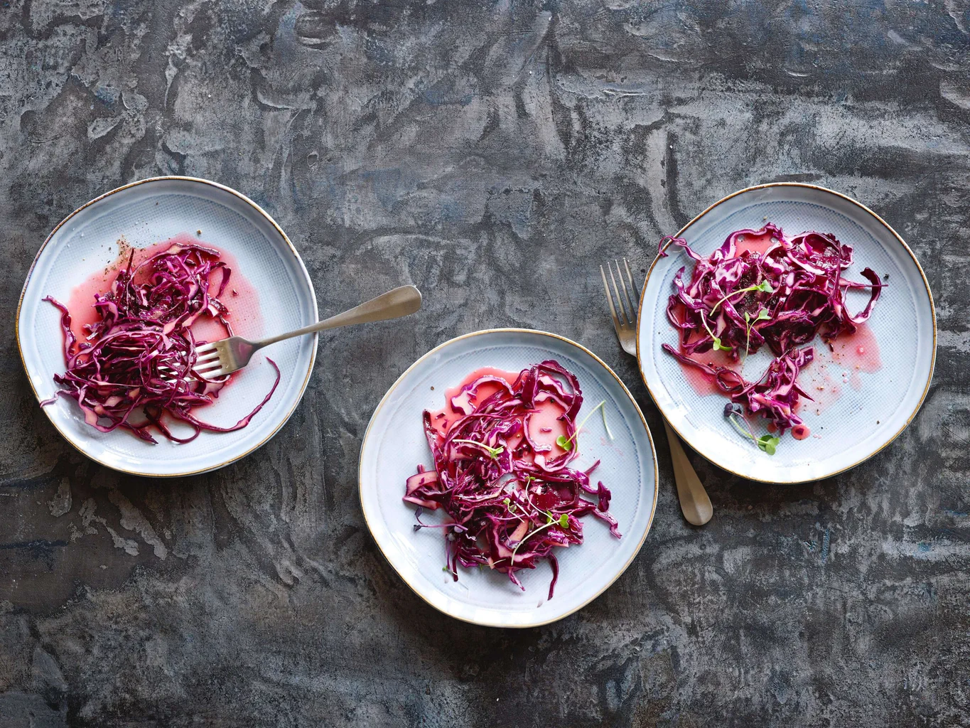 Salade de chou rouge