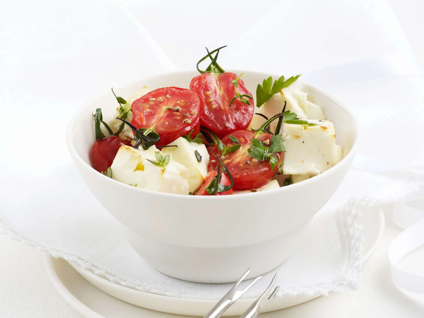 Feta et tomates au four
