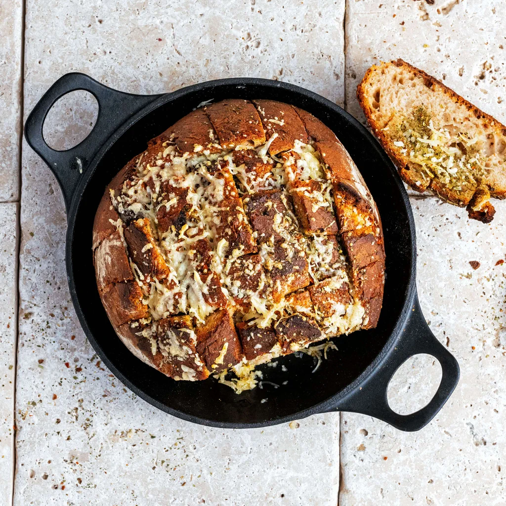Käse-Knoblauch-Brot