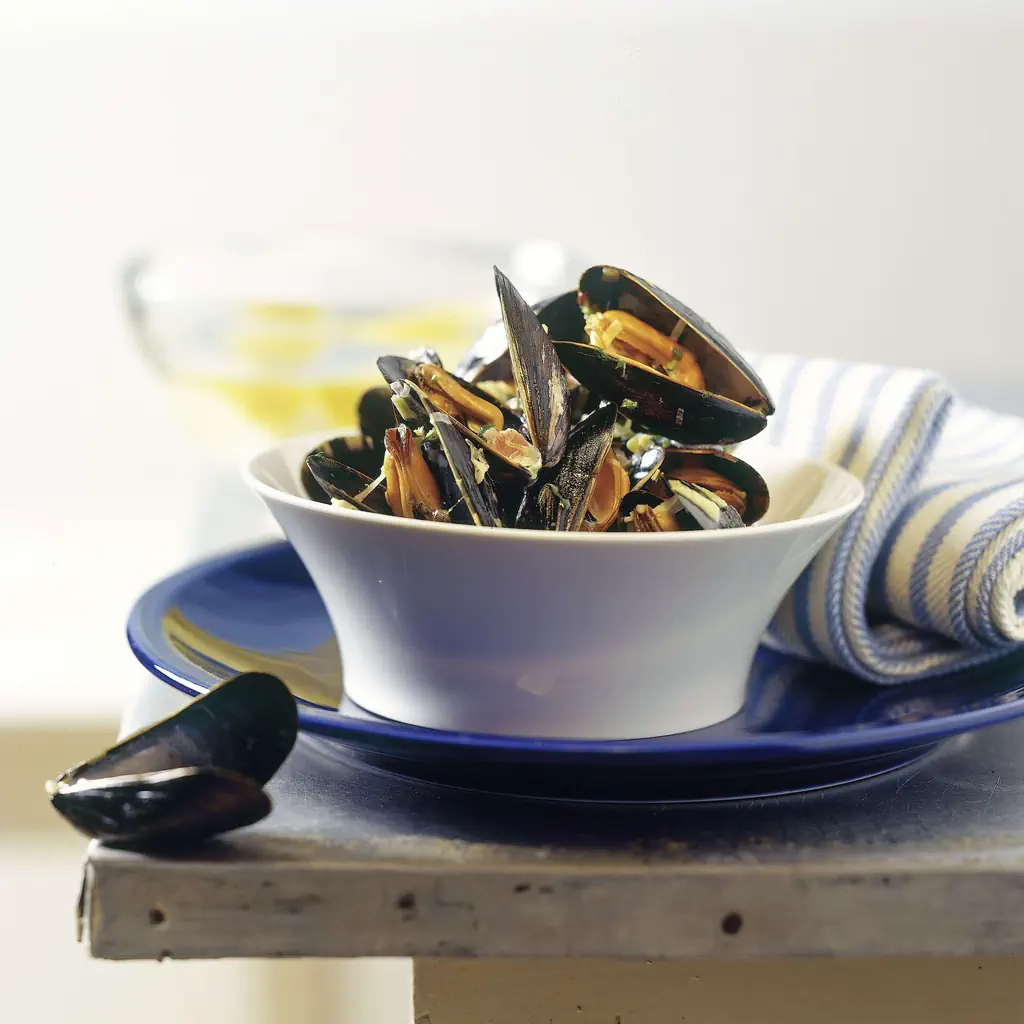 Cozze alla pancetta