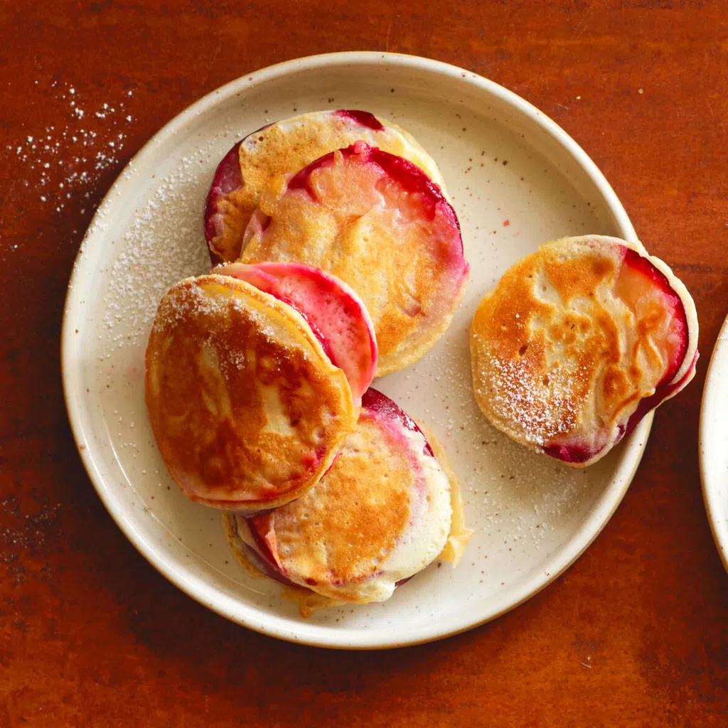 Pflaumen-Pancakes