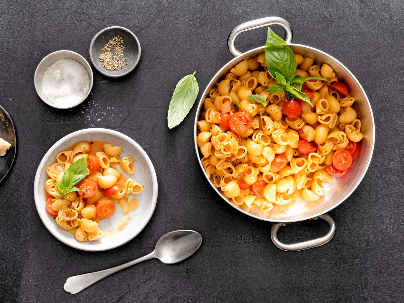 One-pot-Pasta mit Conchiglie