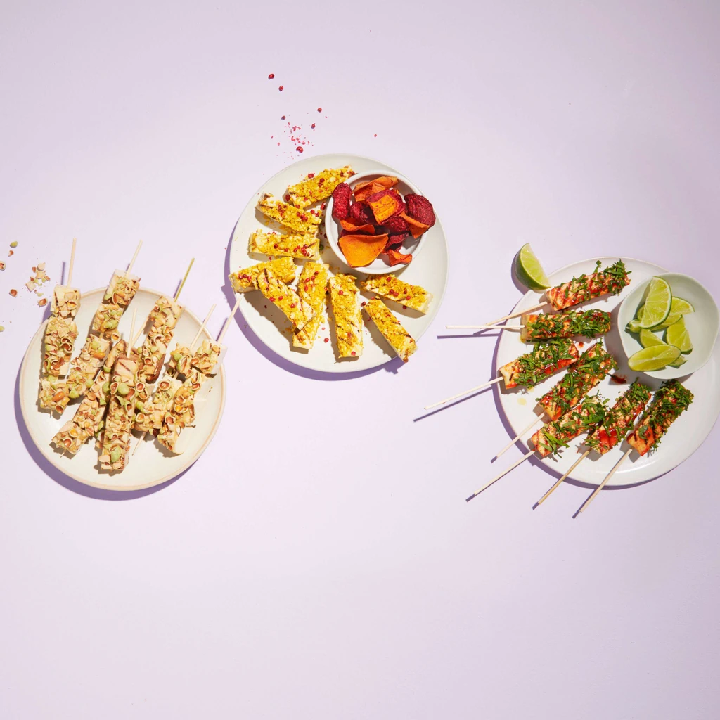 Tofu en trois versions