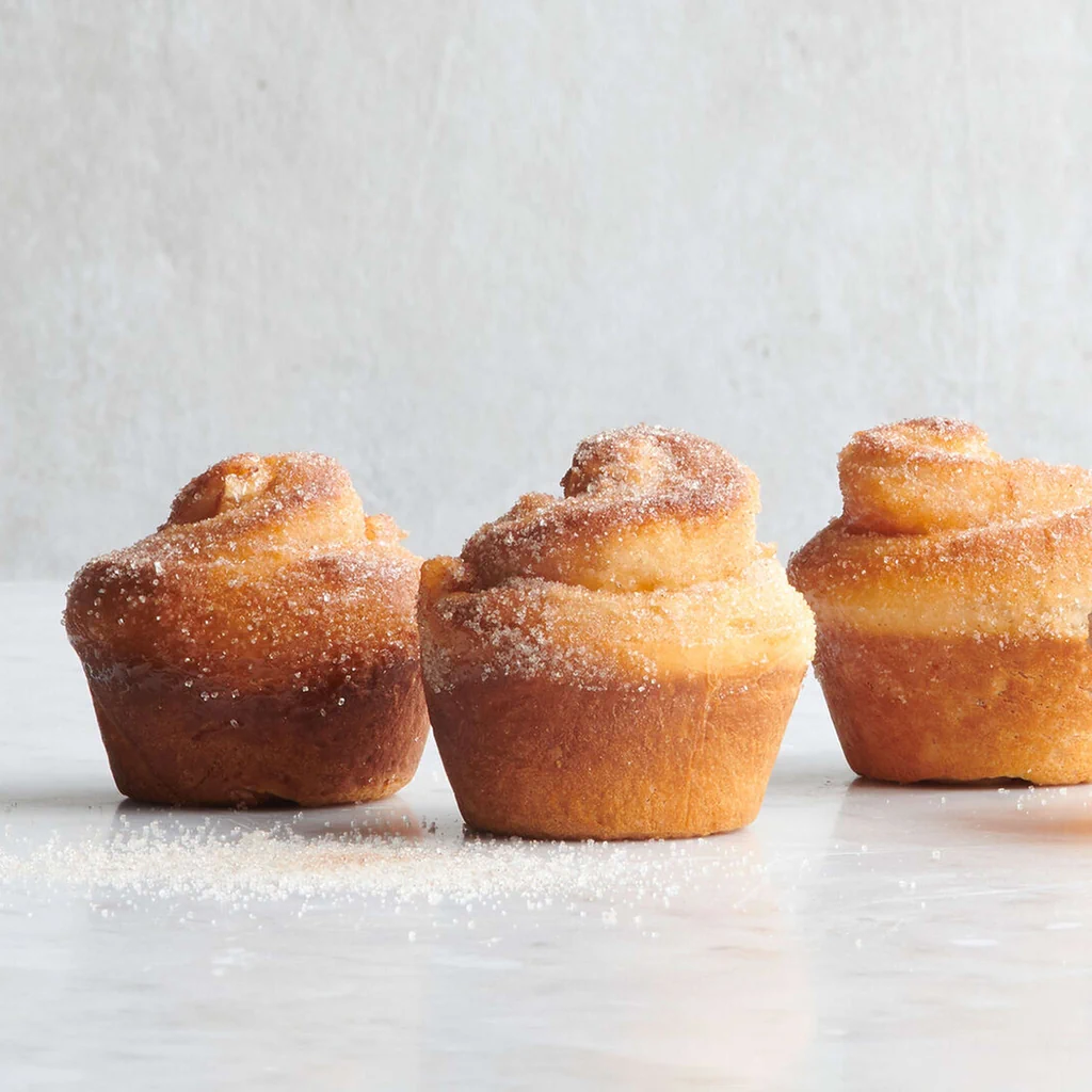 Buns aux pommes et à la cannelle