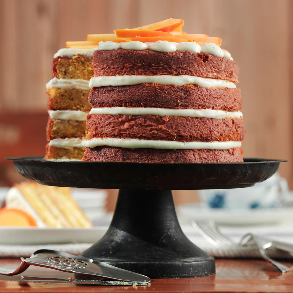 Kürbistorte mit Ricotta
