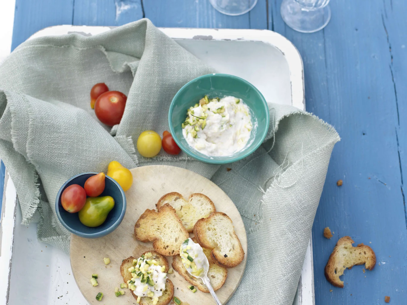 Forellen-Zucchetti-Mousse