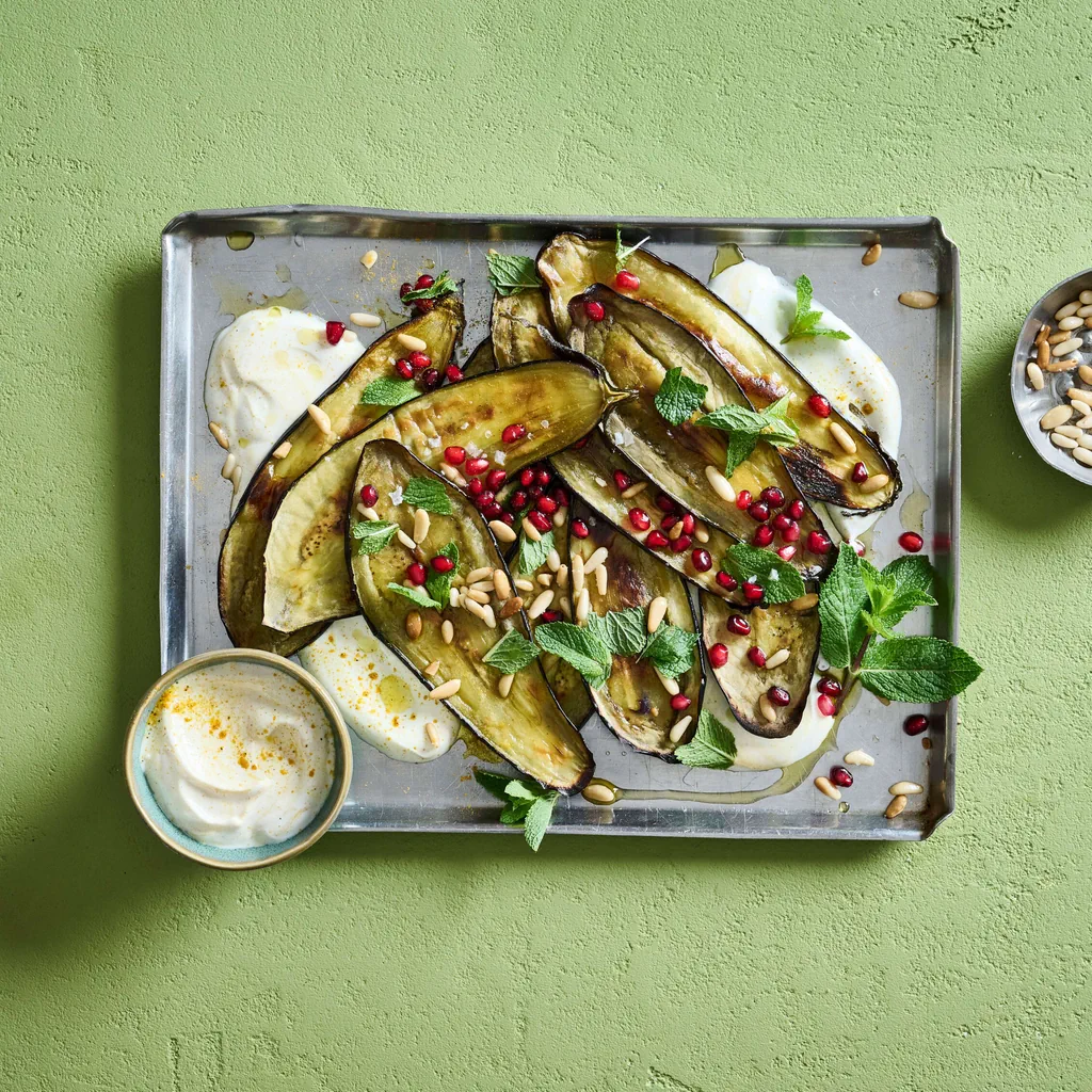 Aubergines au four