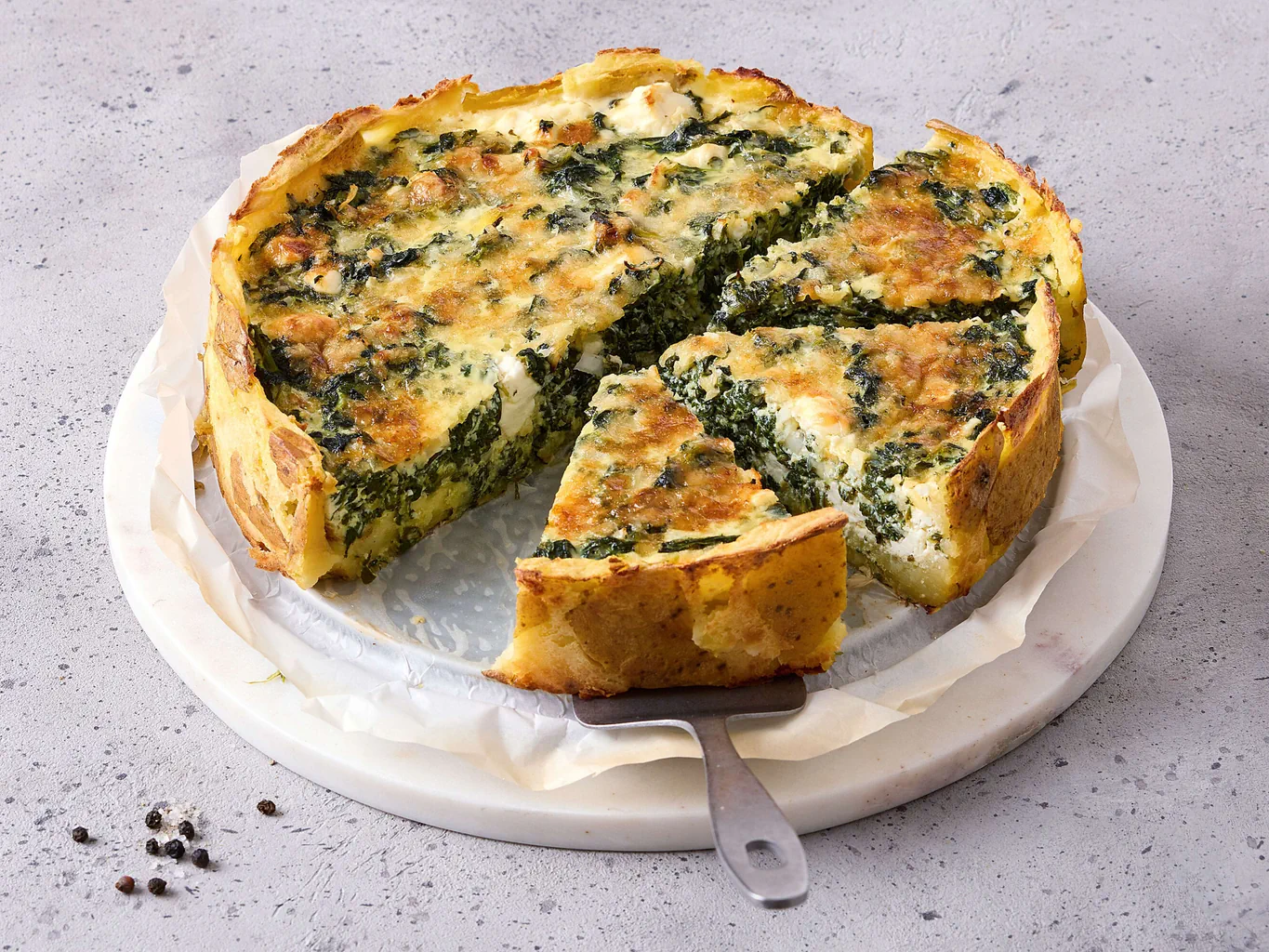 Quiche aux pommes de terre