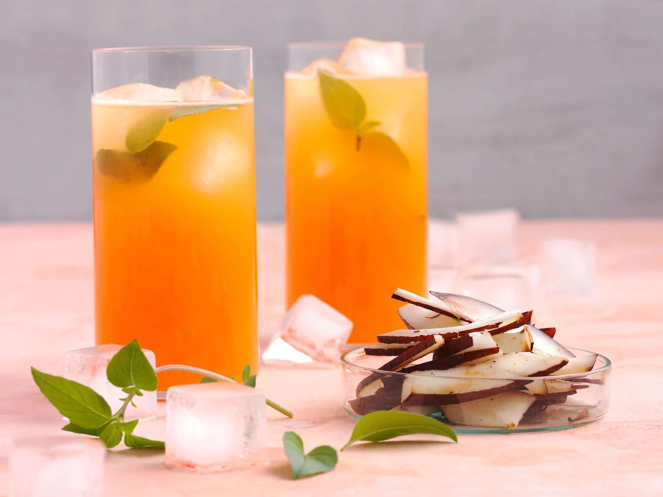 Drink à la noix de coco et au melon