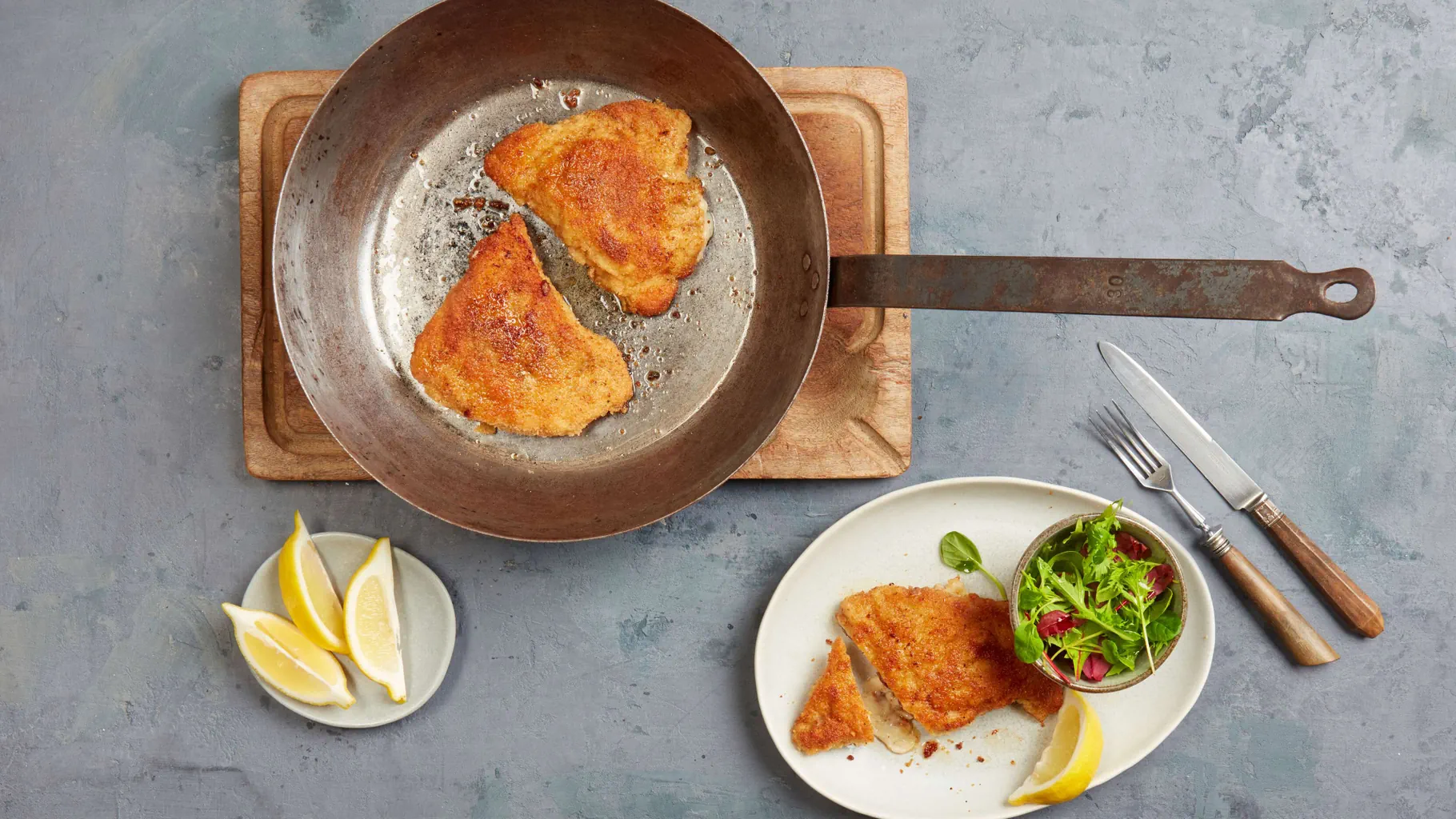 Variations autour du cordon-bleu