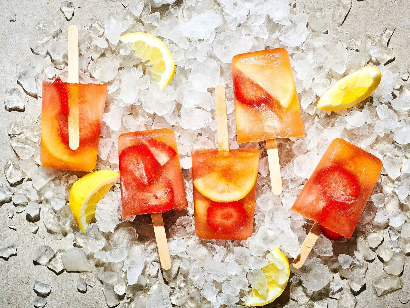 Popsicles au thé glacé