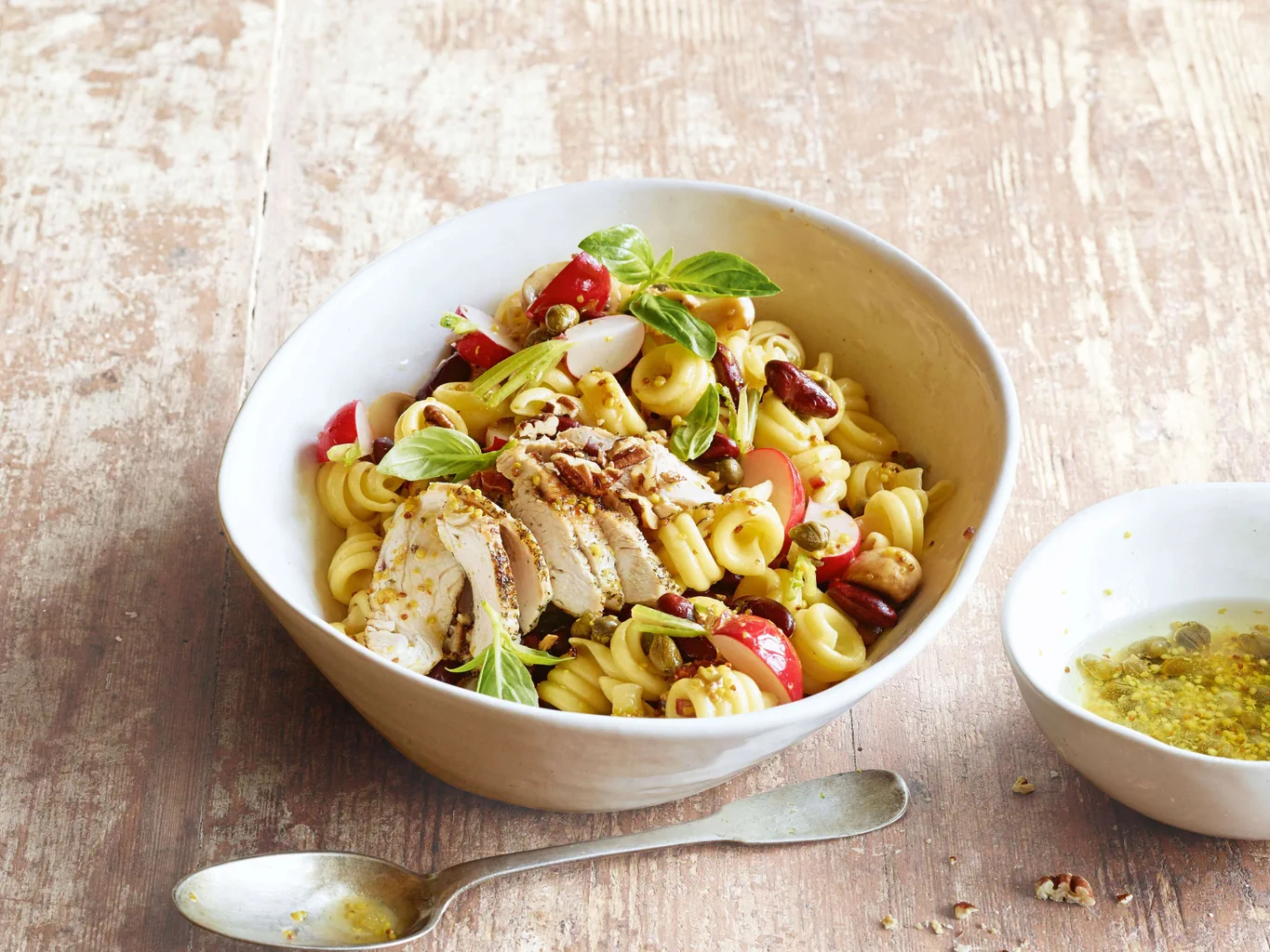 Salade de pâtes avec dinde