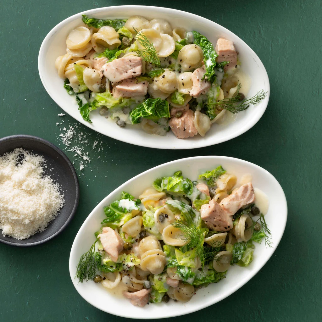 Orecchiette al salmone