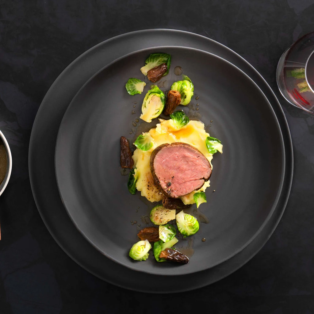 Filet de bœuf entier aux morilles