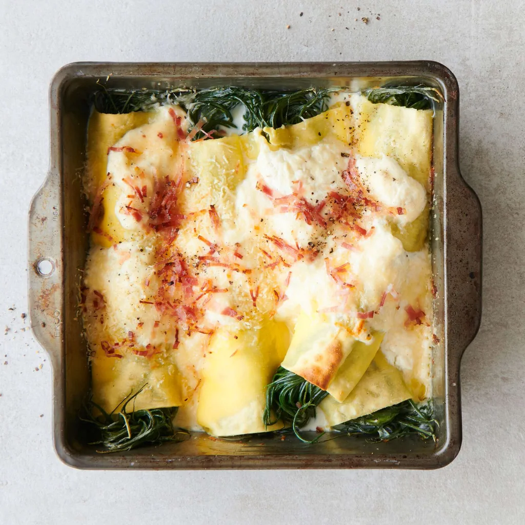 Cannelloni mit Mönchsbart