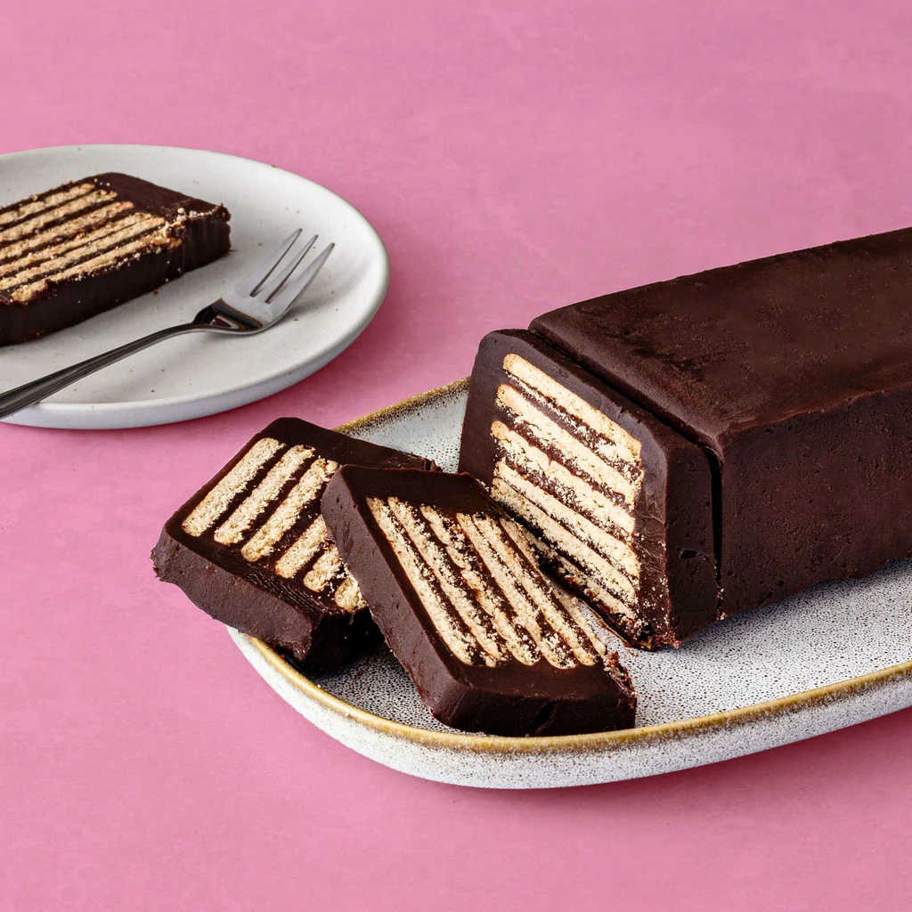 Cake di biscotti al cioccolato