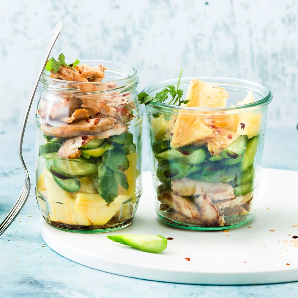 Salade de concombres façon thaï