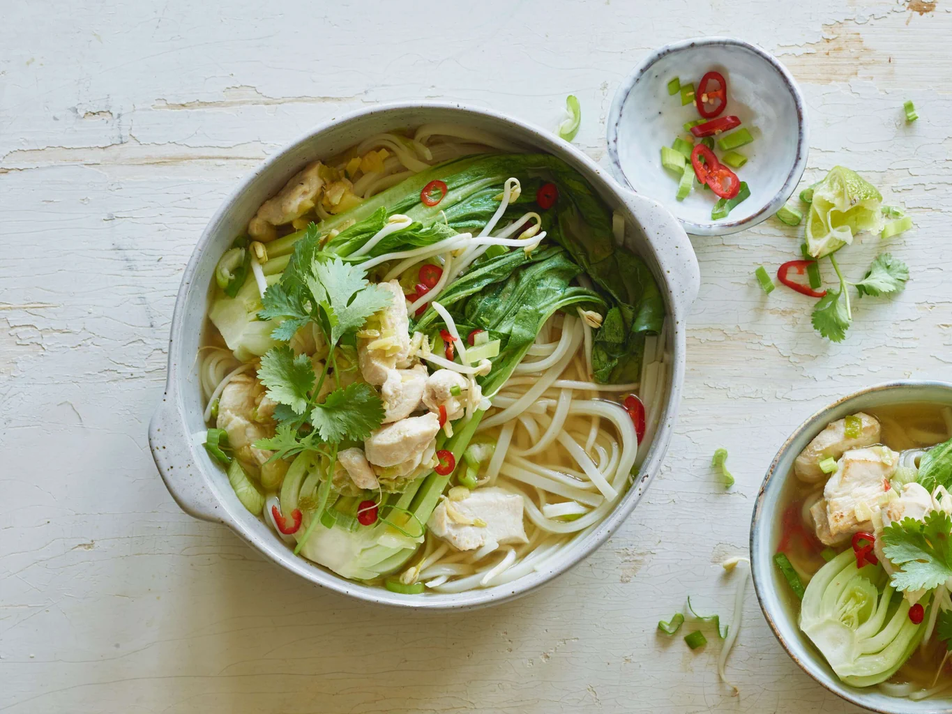 Schnelle Hühnersuppe
