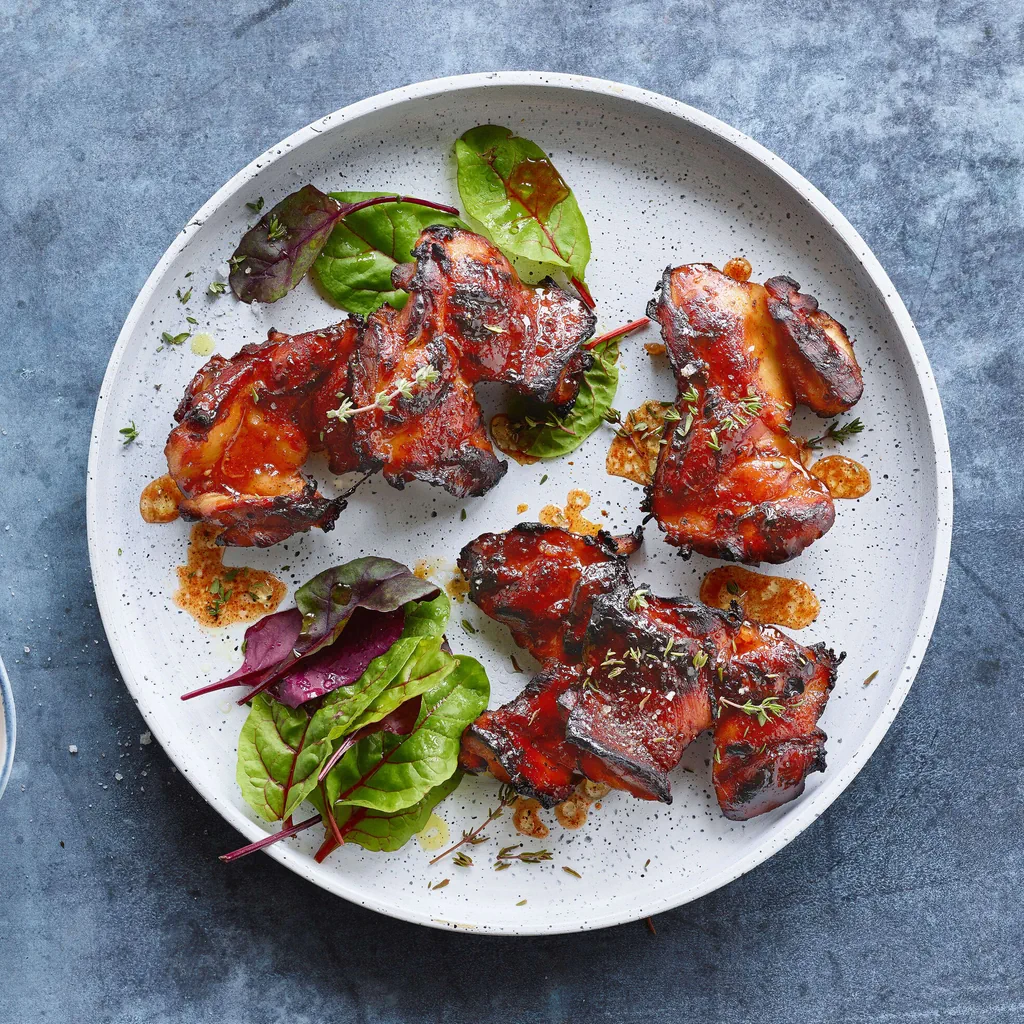 Ausgelöste Pouletschenkel