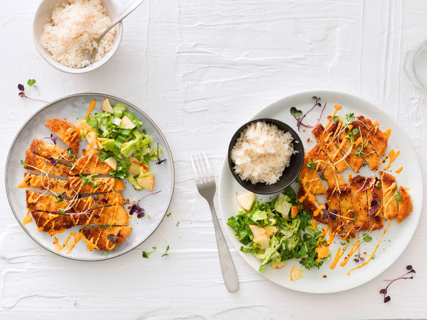 Vegane Schnitzel mit Zuckerhut