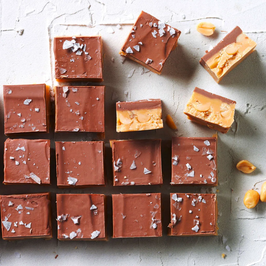 Fudge alle arachidi salate