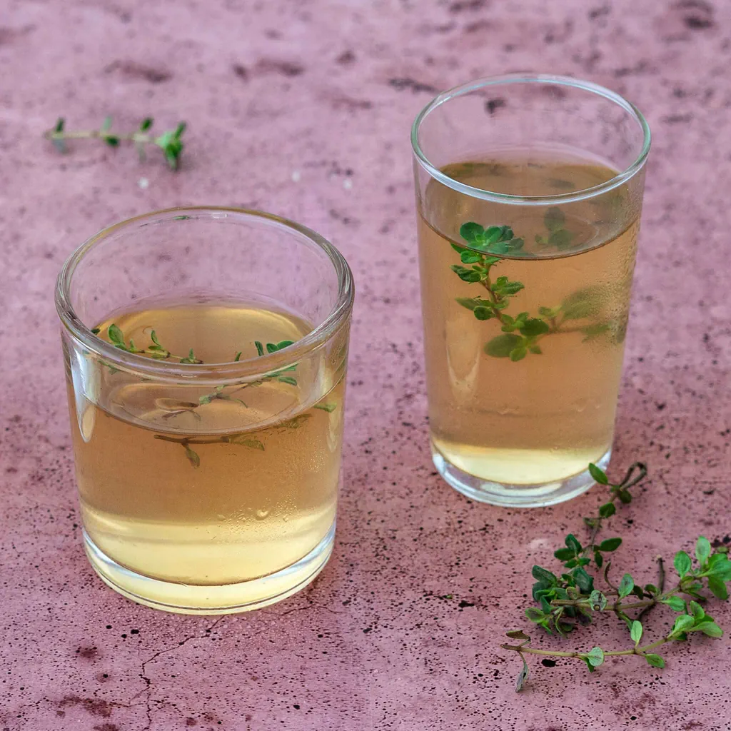 Shot au thym citronné