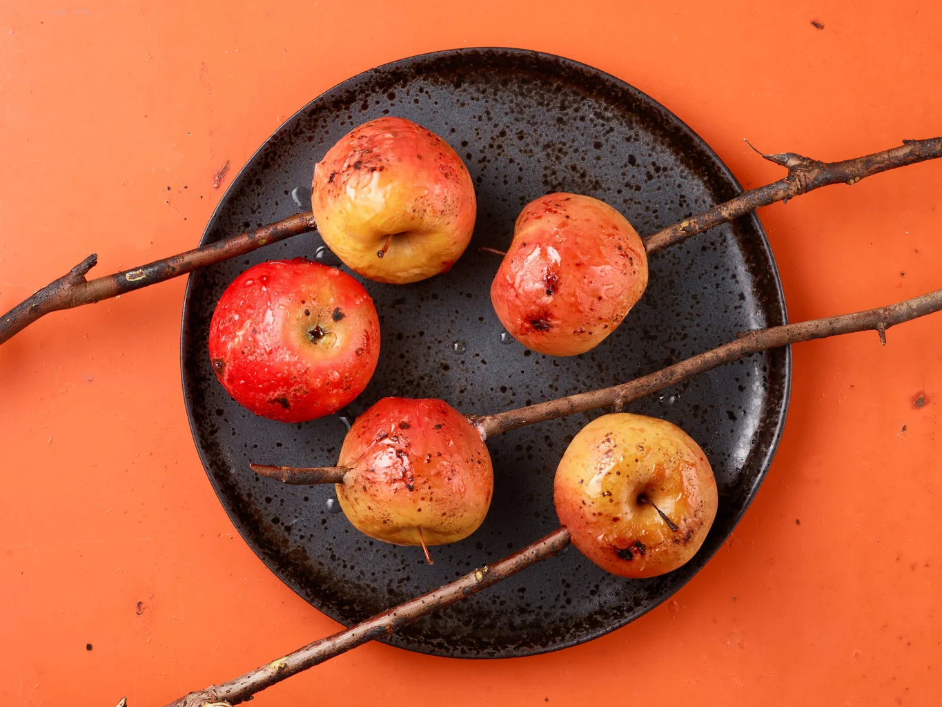 Pomme à la broche