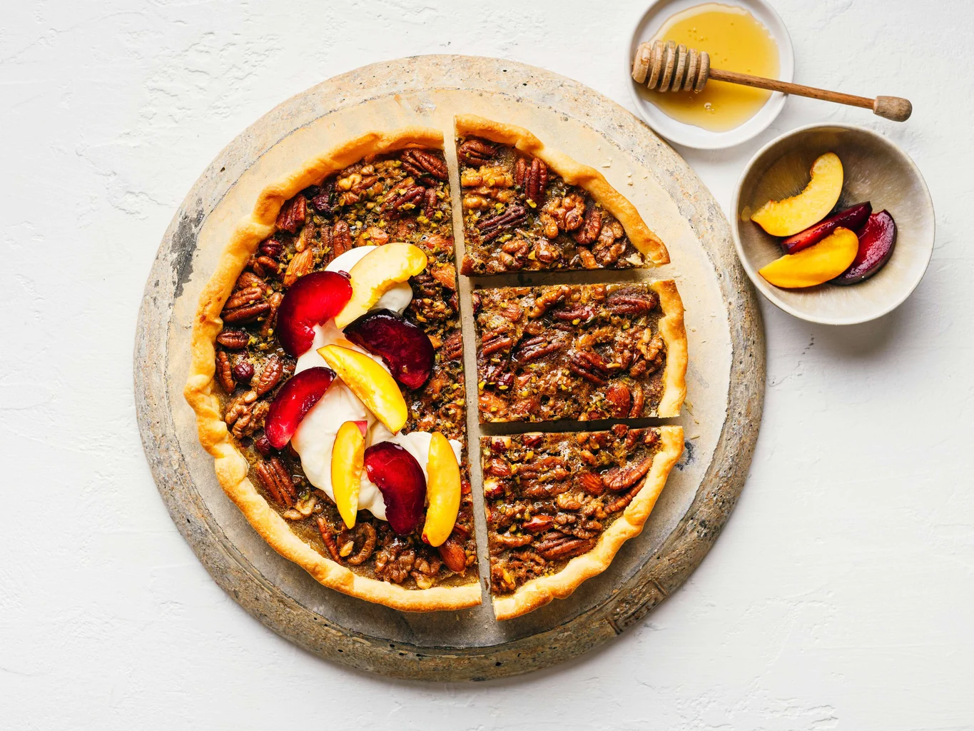 Honig-Nuss-Tarte