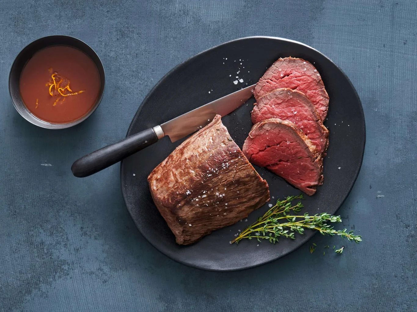 Filetto di manzo in salsa al porto