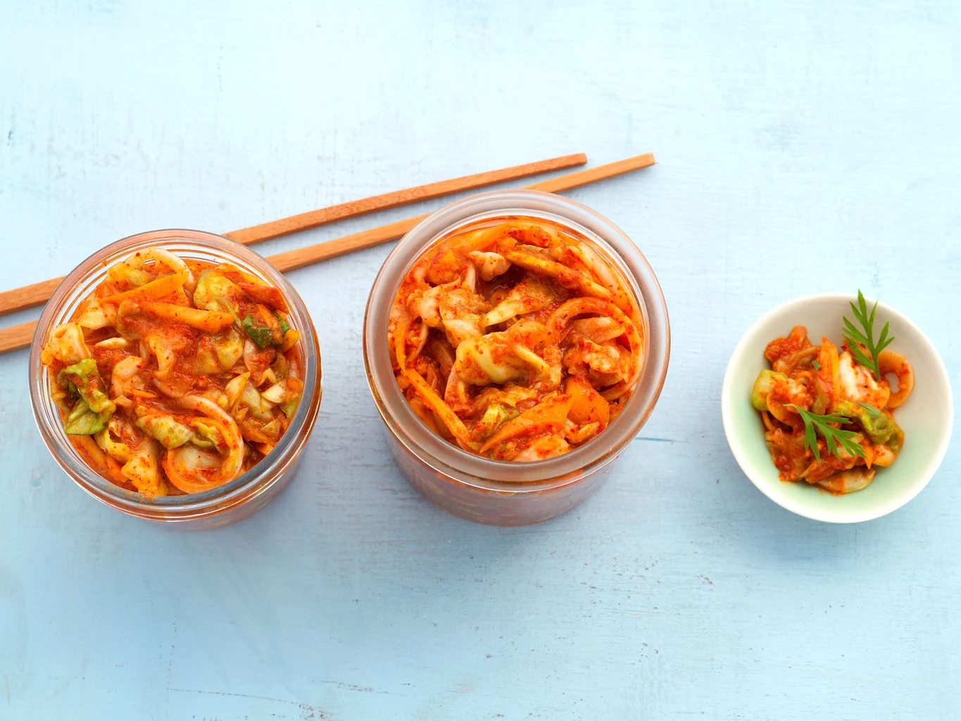 Kimchi di cavolo bianco e mela