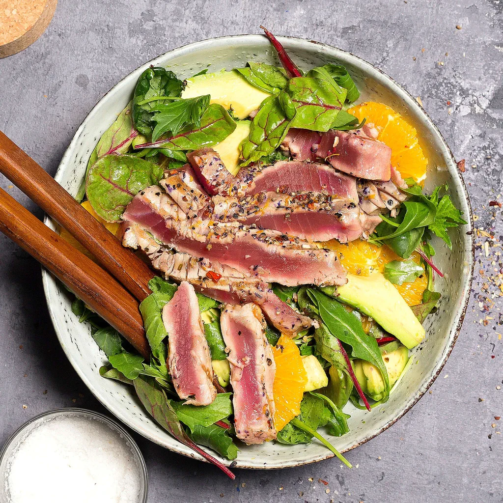 Thunfisch mit Blumenpfeffer