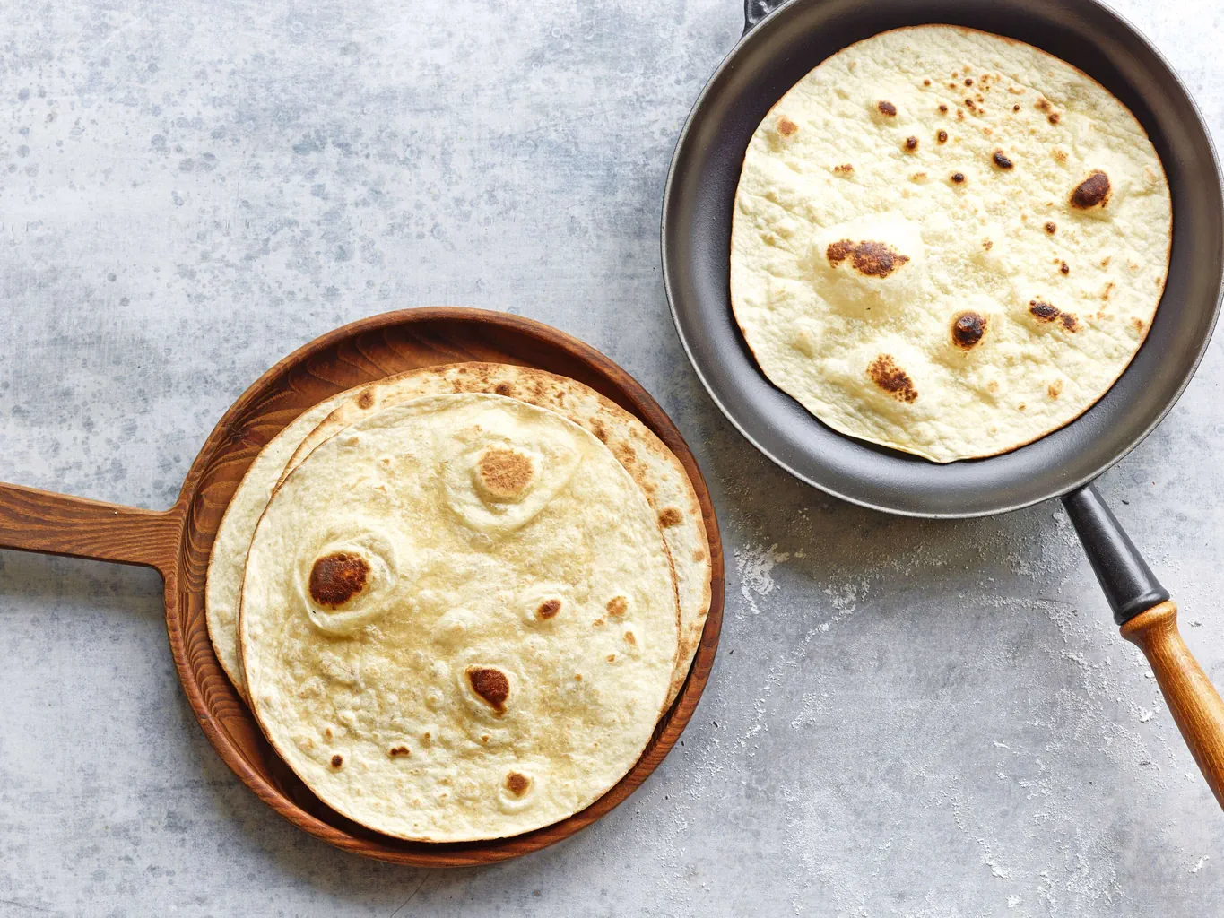 Tortillas au froment