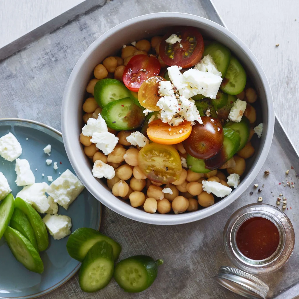 Kichererbsen-Salat