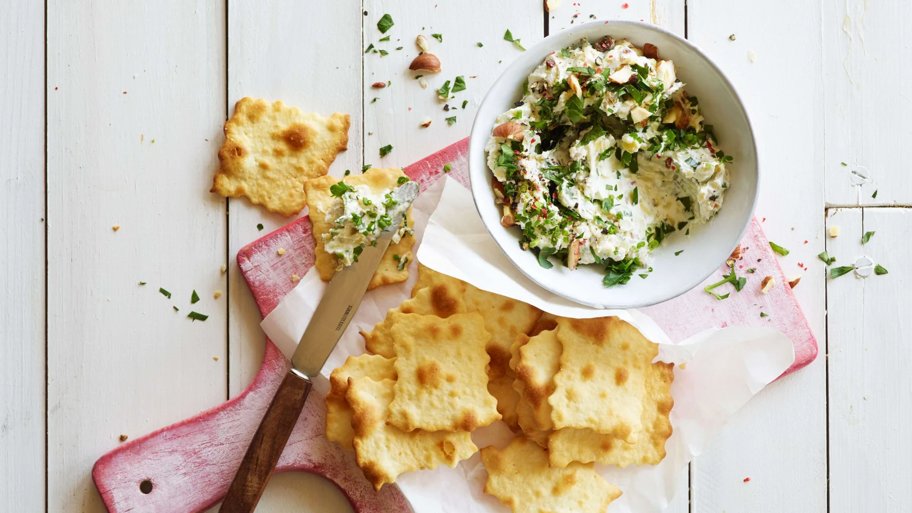 Sfoglie con crema di carciofi