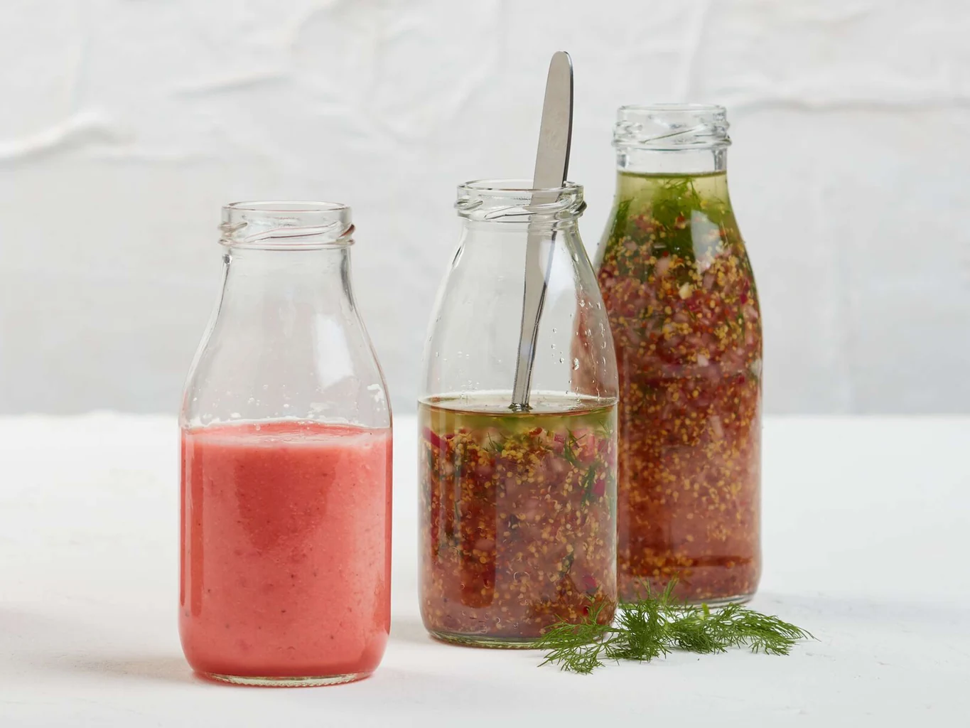 Trio de sauce à salade