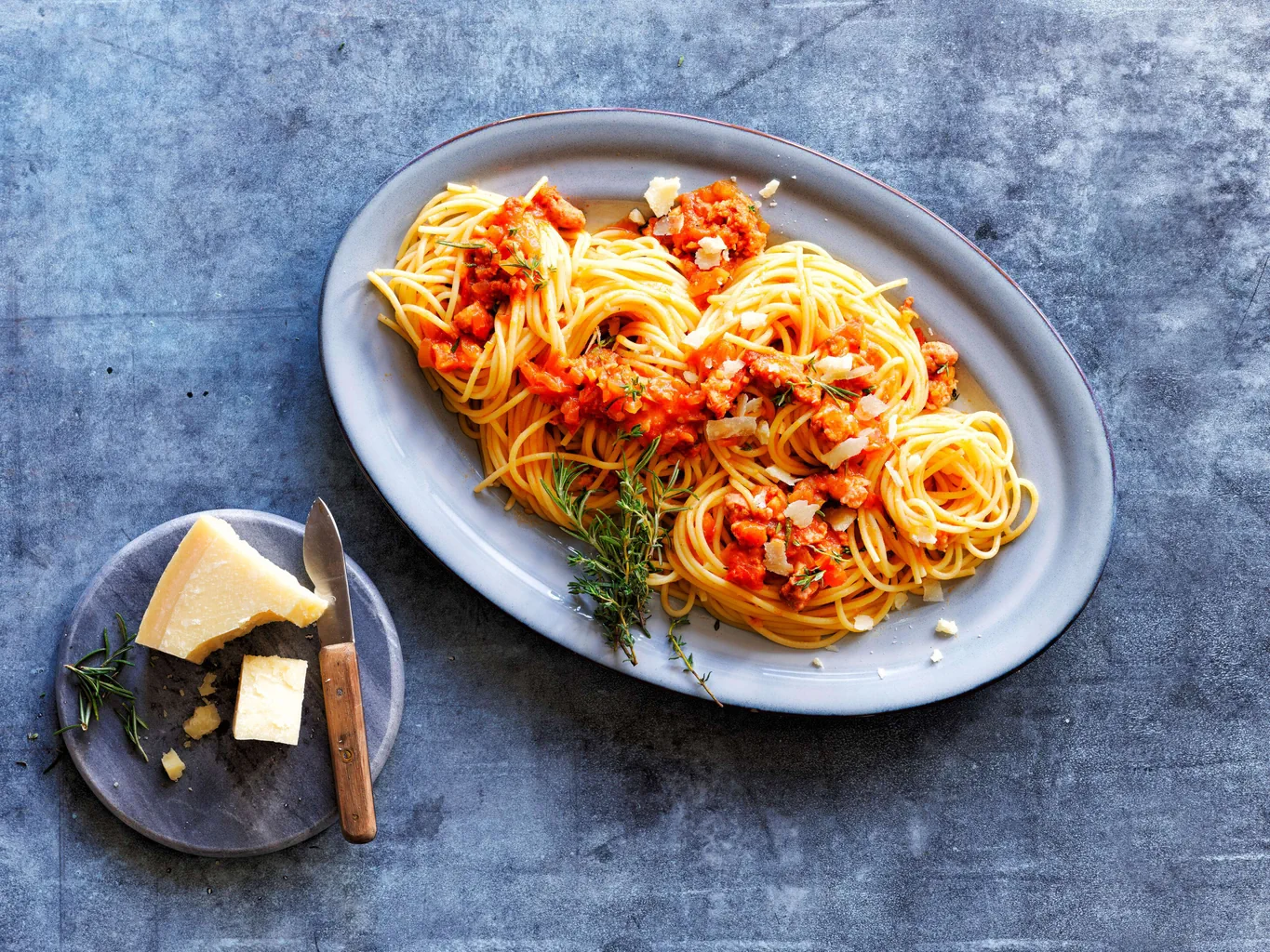Spaghetti alla salsiccia