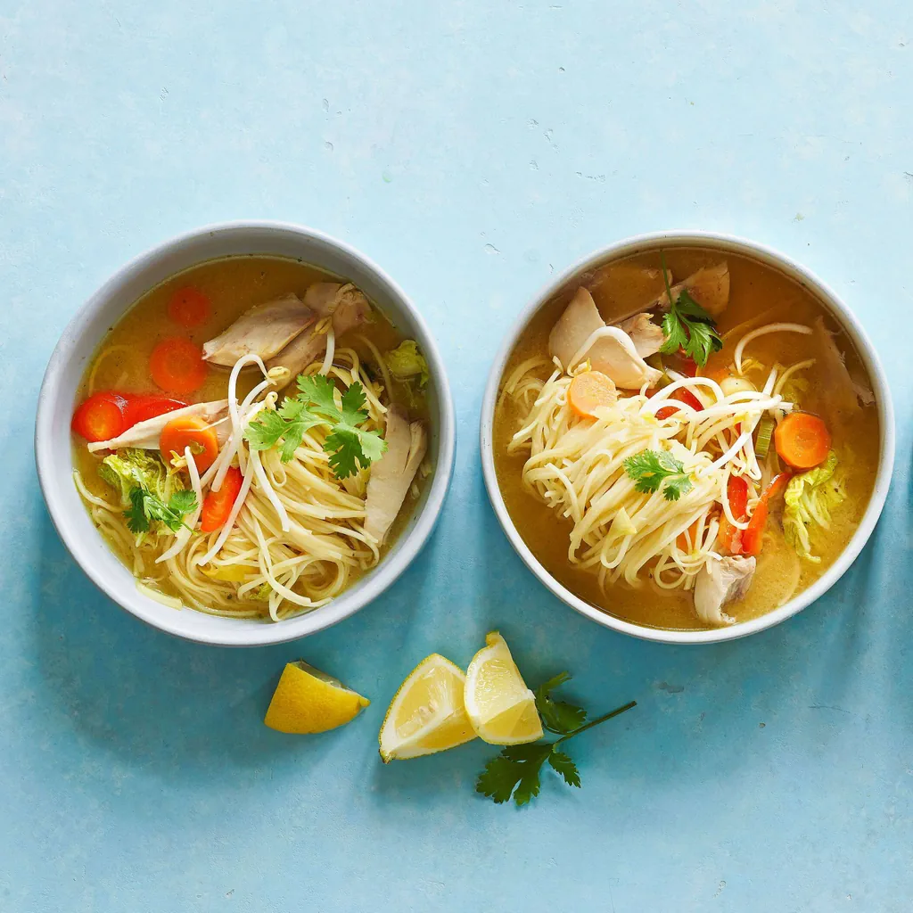 Ramen con pollo