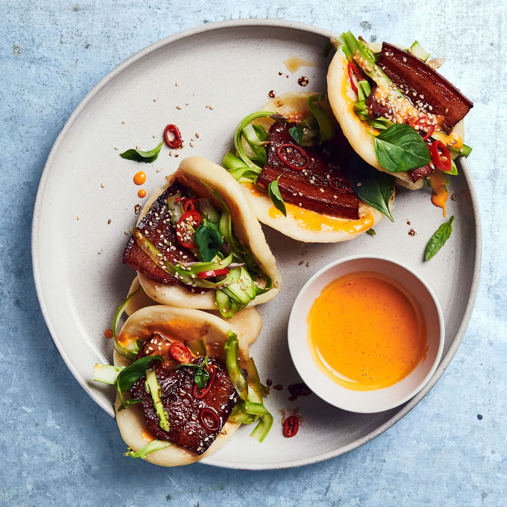 Bao bun agli asparagi