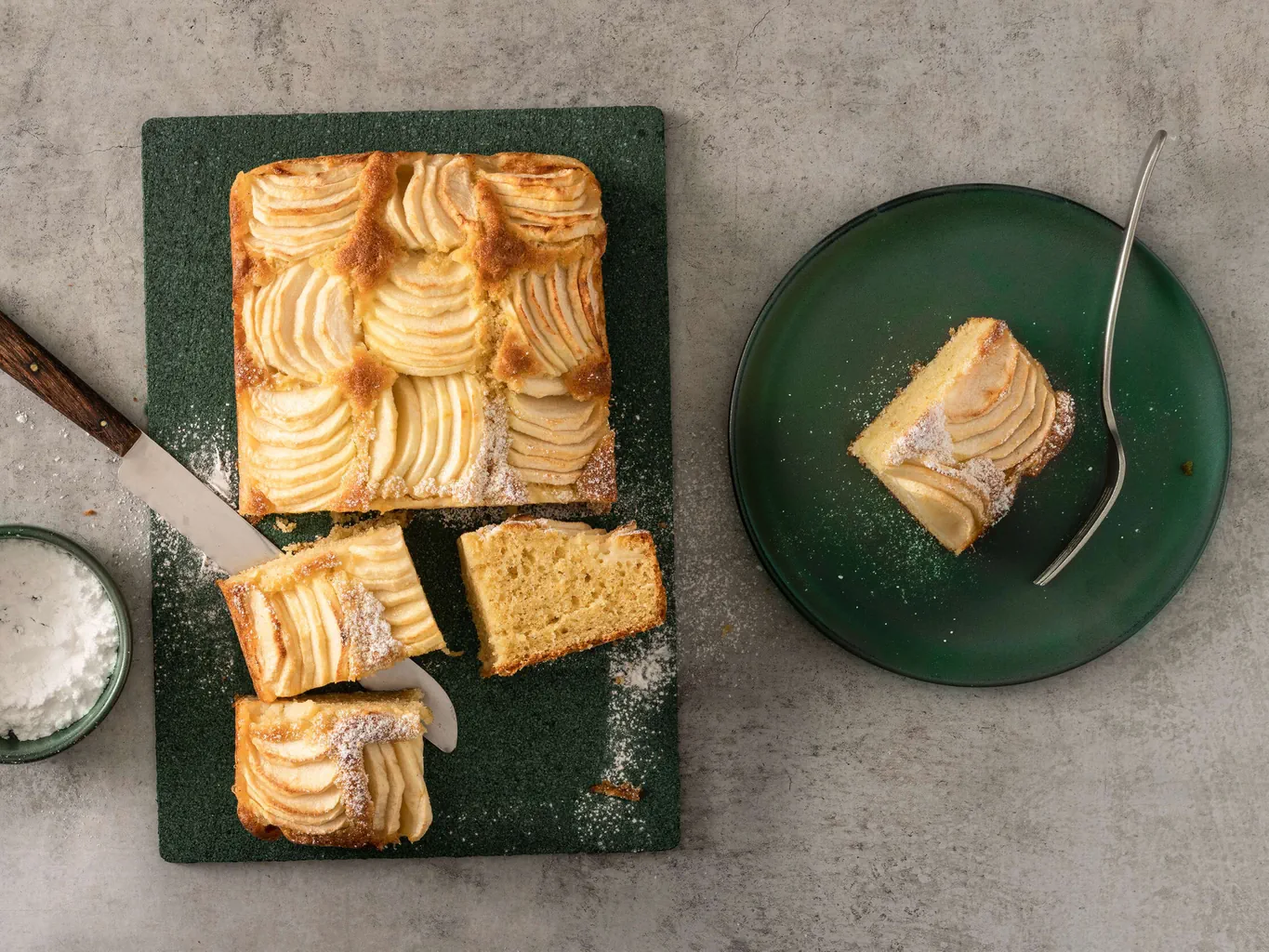 Apfel-Ingwer-Kuchen