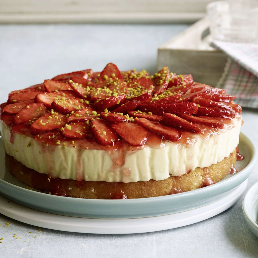 Tourte aux fraises