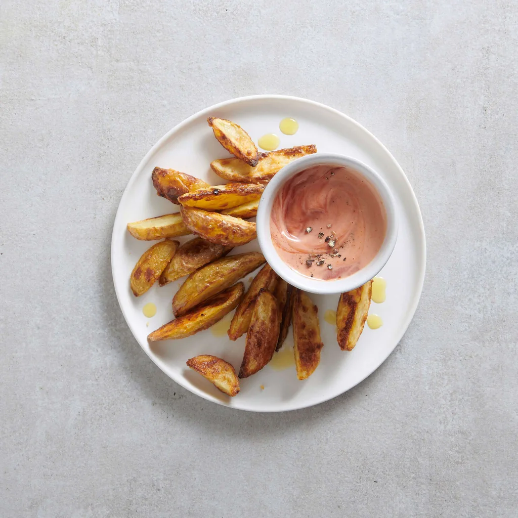 Knoblauchkartoffeln