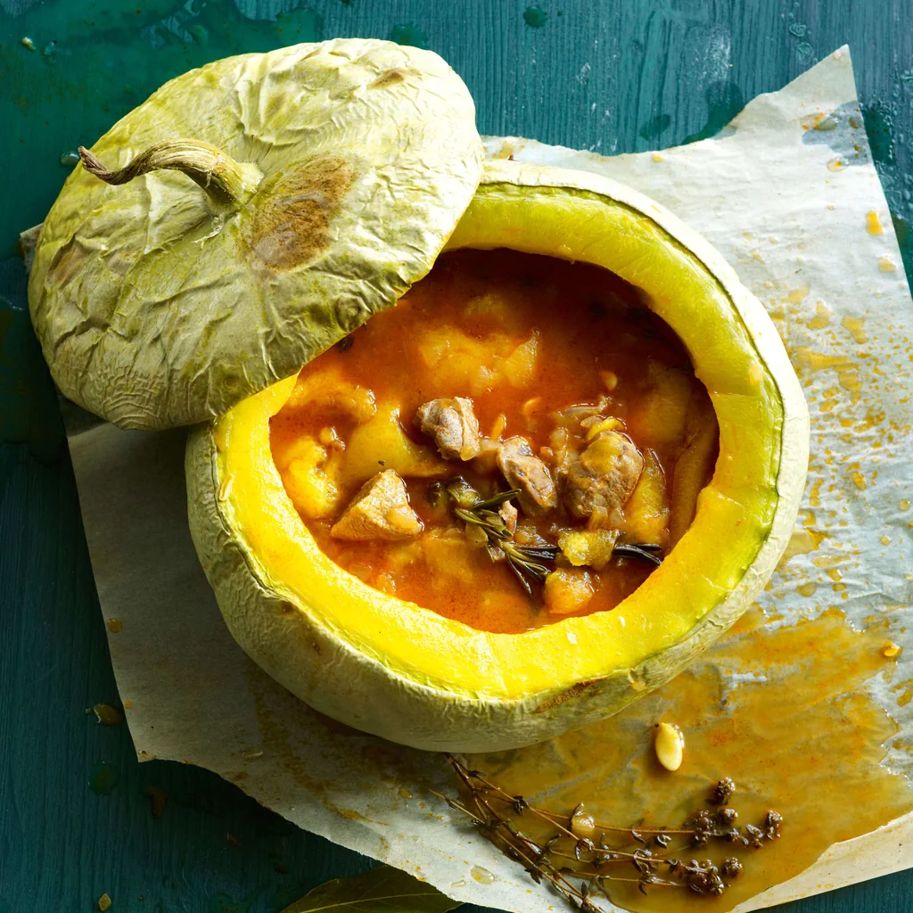 Ragù di vitello nella zucca
